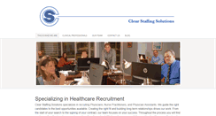 Desktop Screenshot of clearstaffing.com